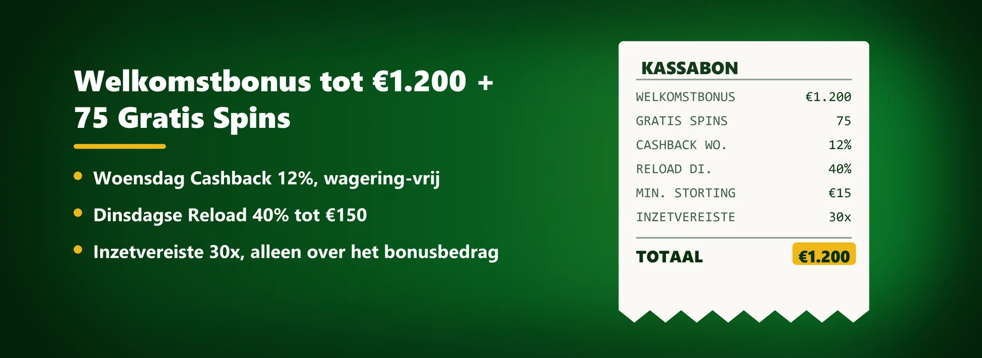 Acties — Jumbo Casino